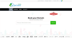 Desktop Screenshot of domain.alsatary.net
